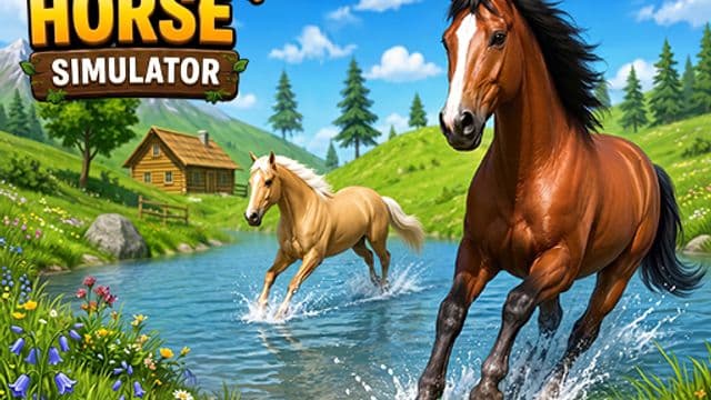 Wild Horse Simulator Racing Games
